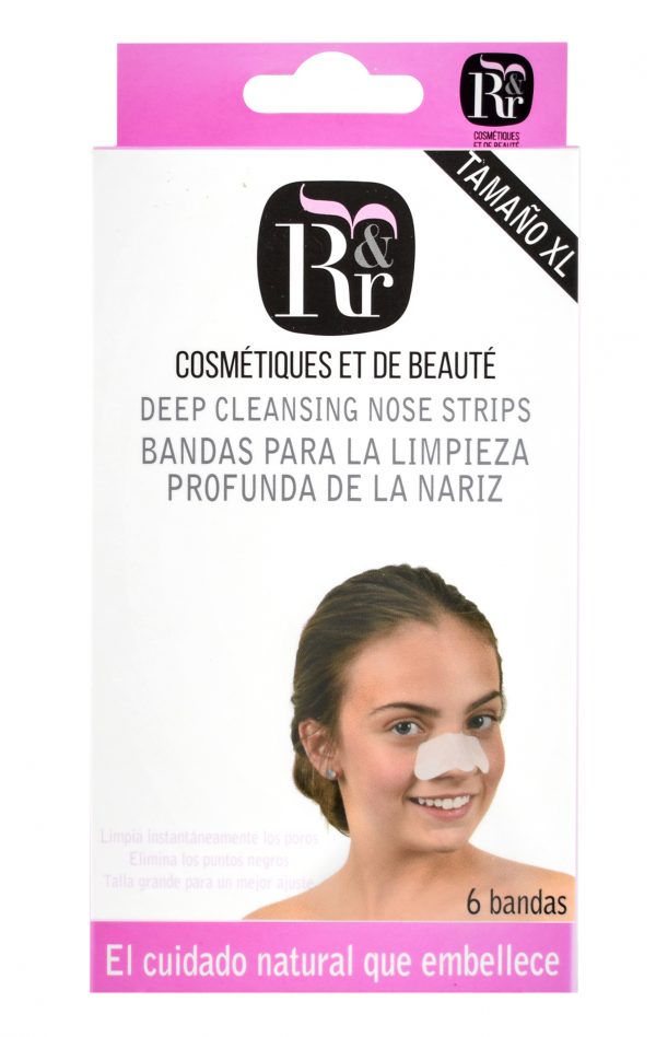 Bandas para la limpieza profunda de la nariz