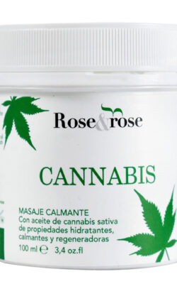 Crema Masaje Calmante con Aceite de Cannabis