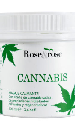 Crema Masaje Calmante de Cannabis de 100 ml.