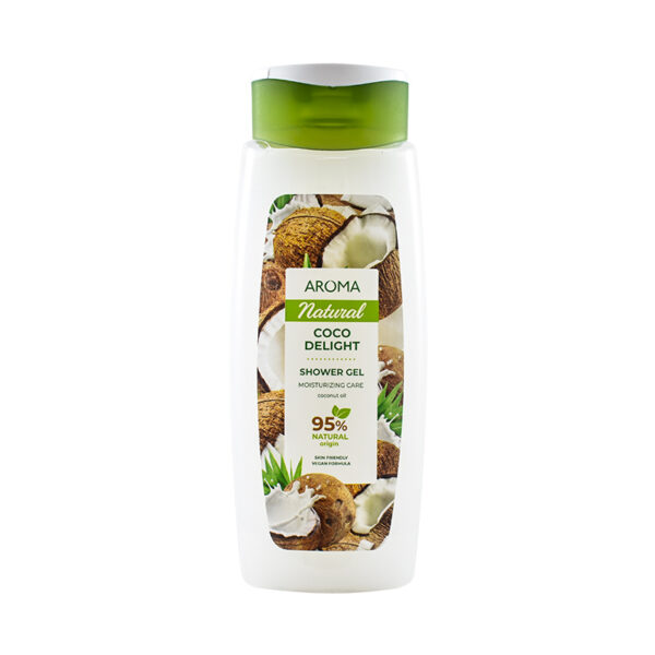 Gel de baño y ducha de Coco 400 ml.
