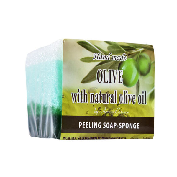 Jabón de Peeling esponja de oliva 65 gr.