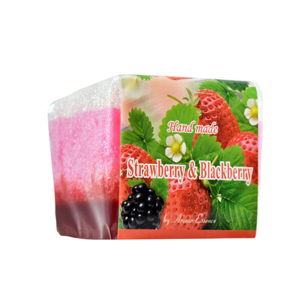 Jabón de Peeling esponja de fresa 65 gr.