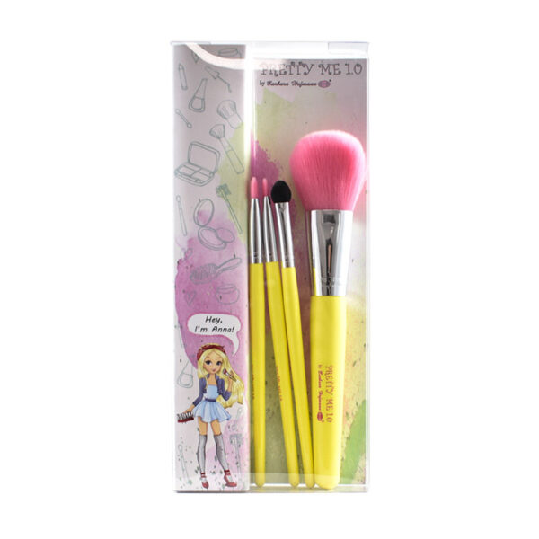 Set de cuatro brochas Pretty Me