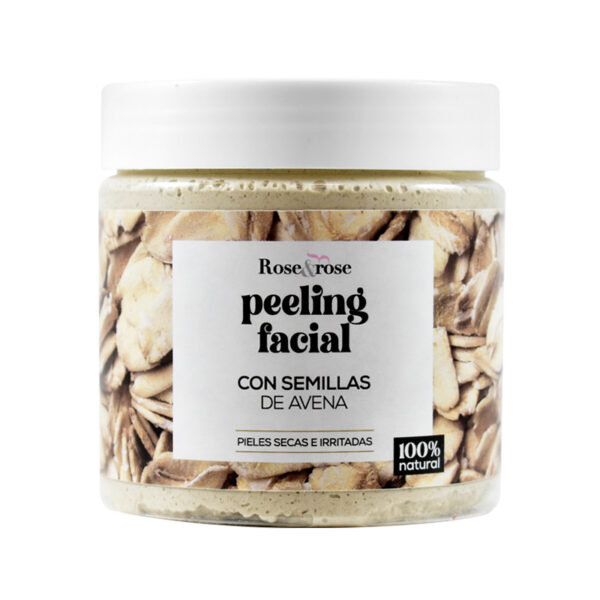 Peeling facial natural con Semillas de Avena
