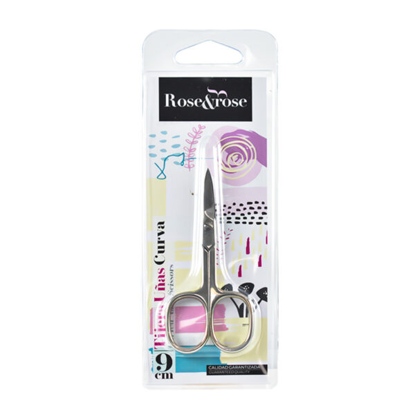 Tijeras curvas de manicura