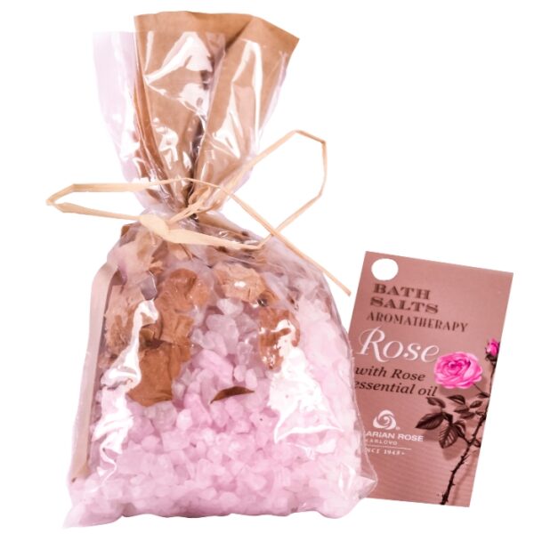 Sales de baño de rosa de Bulgaria 100grs