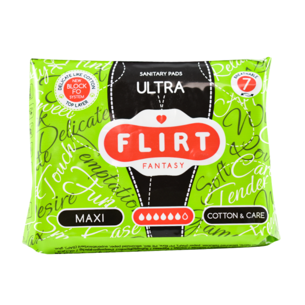 COMPRESA MAXI FLIRT - 7 unidades