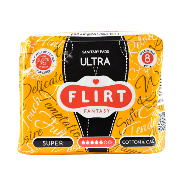COMPRESA SUPER FLIRT - 8 unidades