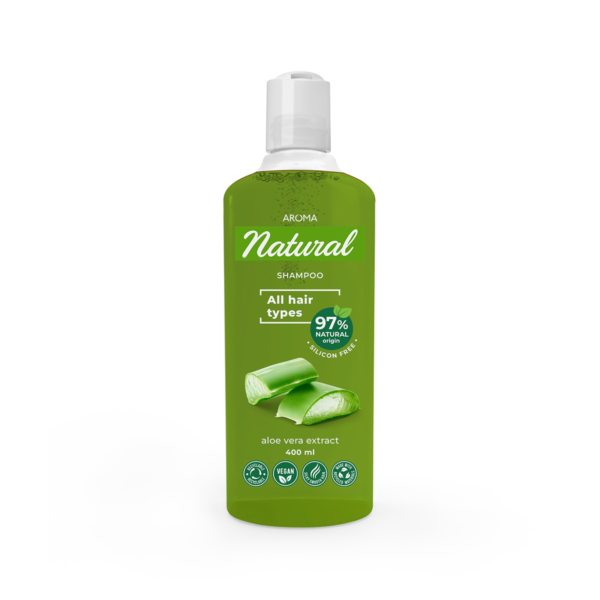 Champú de Aloe Vera de 400 ml