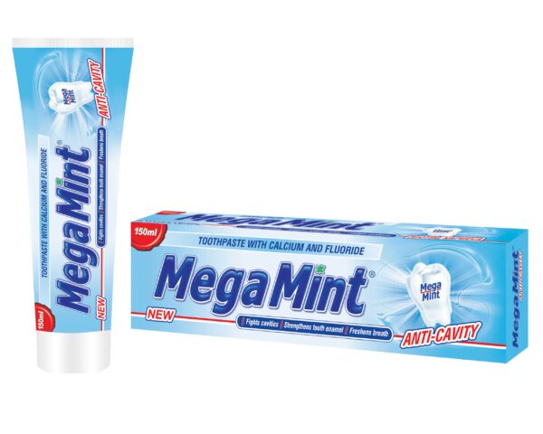 Pasta de dientes MegaMint anticaries de 150 ml
