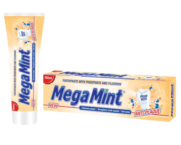 Pasta de dientes MegaMint antiplaca de 150 ml