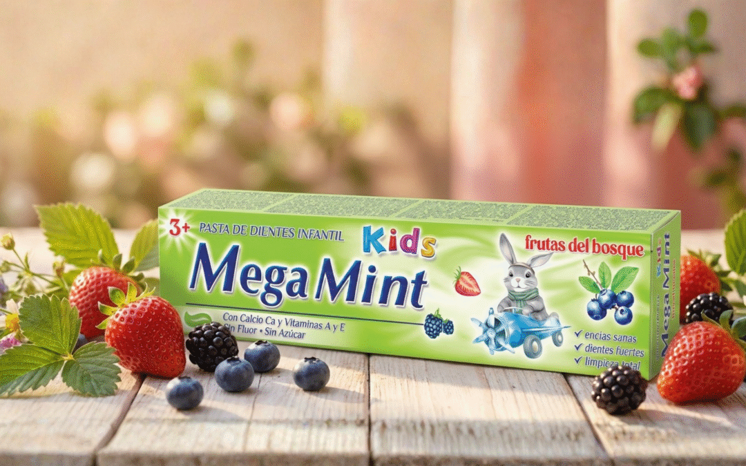 Megamint Frutas del Bosque: la pasta de dientes infantil que enamora a los peques