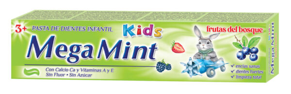 PASTA DE DIENTES INFANTIL AROMA A FRUTAS DEL BOSQUE